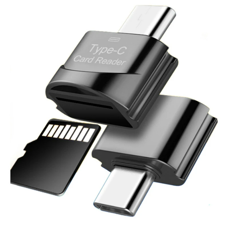 3.1 USB סוג קורא כרטיס c USB-C tf micro sd מתאם סוג-קורא כרטיס זיכרון c עבור מקבוק macbook huawei letv