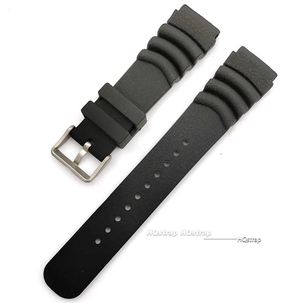 20mm 22mm Thicken Silicone Strap for Water Ghost Watch Waterproof Bracelet for Men Women  Universal Replacement Wristband