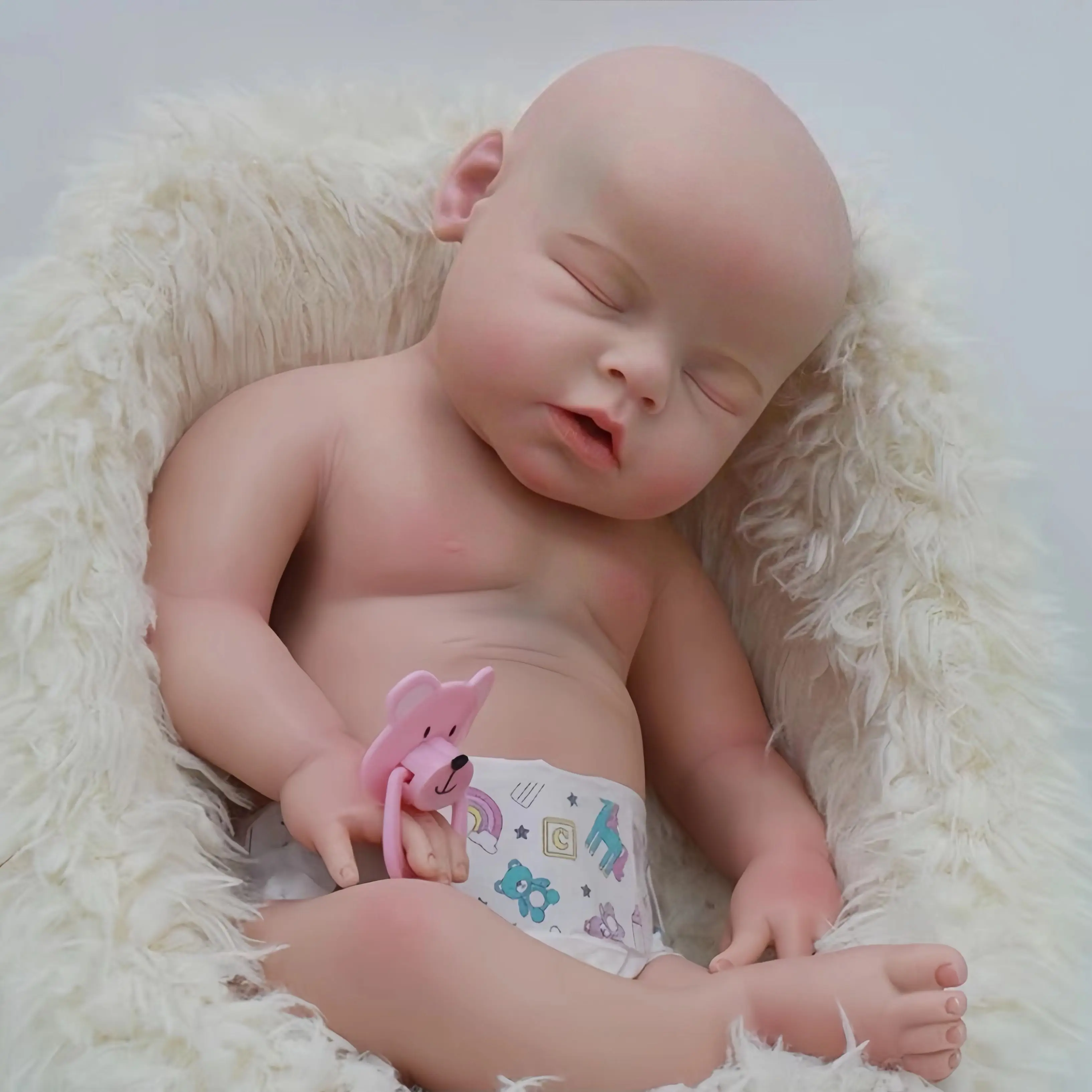 Full Silicone Bebe Reborn 50cm Painted Girl or Boy Soft Touch Can Drink and Pee corpo de silicone inteiro muñecas reborn