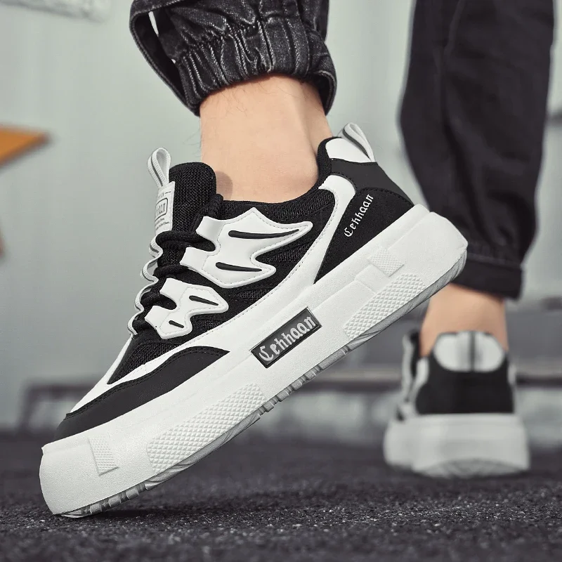 

Новинка 2025 года, высококачественная дышащая модная универсальная удобная обувь для спорта и отдыха с толстой подошвой и низким вырезом для мужчин