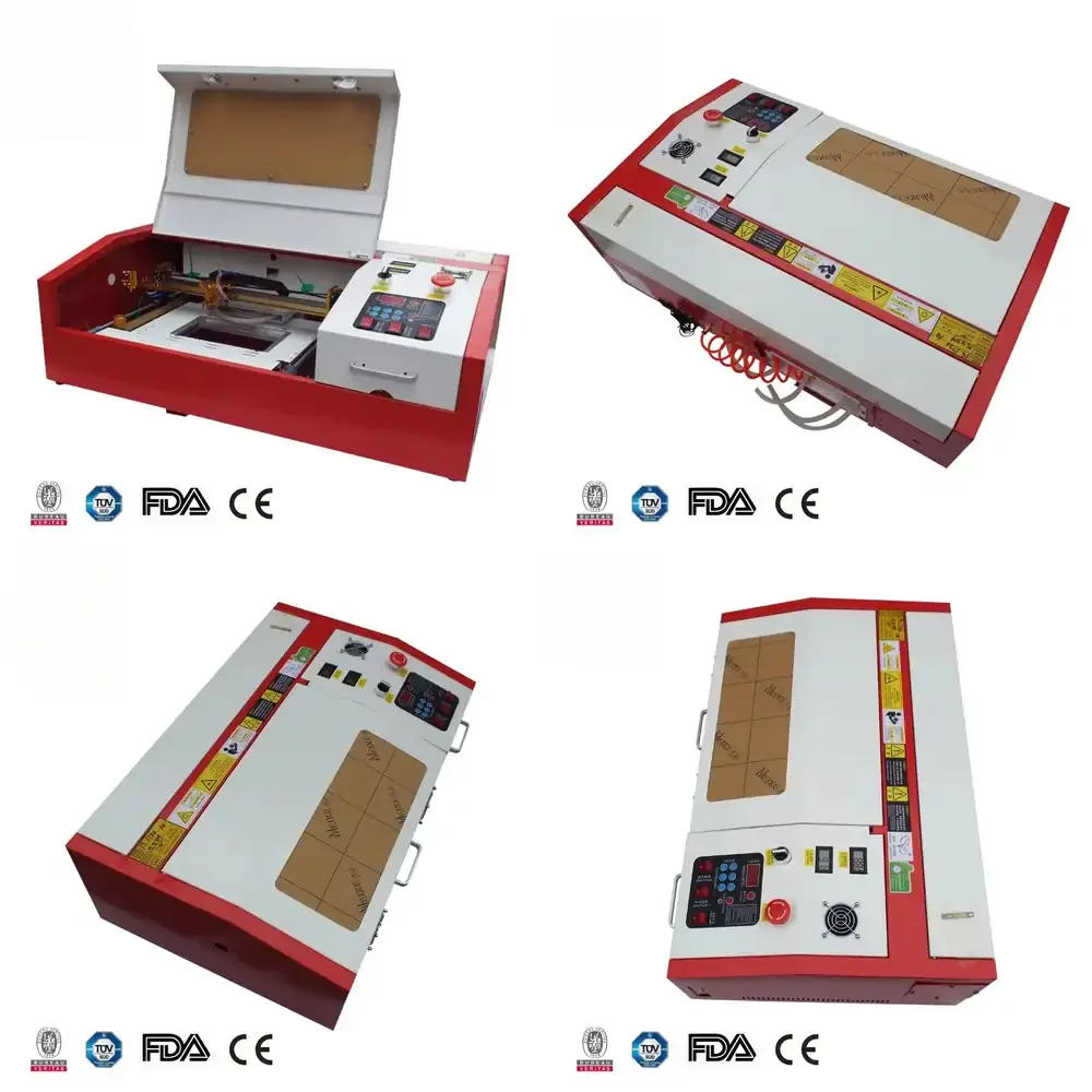 

Mini CO2 Engraver and Cutter 30x20 CM for Hobby Rubber Stamps for Arduino Raspberry Pi DIY CNC Machine Cutting