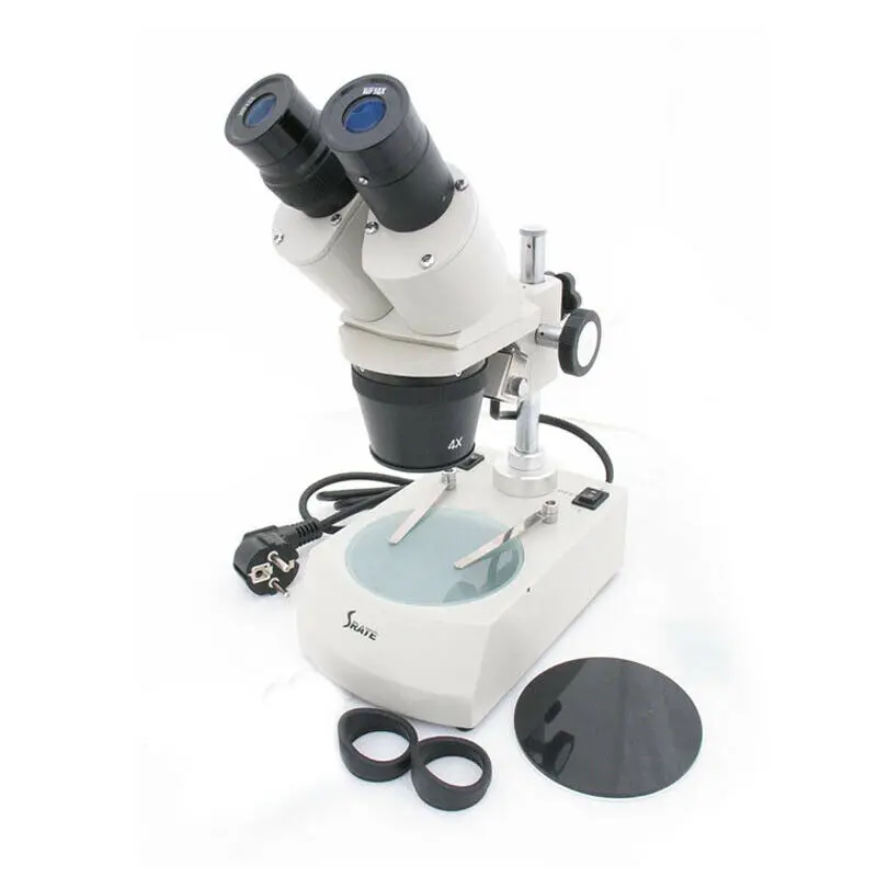 20X-80X Industrial Soldering Stereo Binocular Microscope Top Bottom Light Illumination 10X 15X 20X Eyepiece Optional