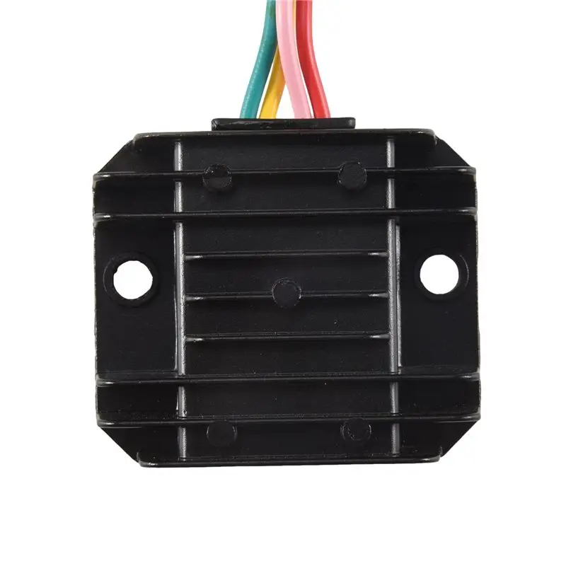 AB98-منظم جهد الدراجة النارية 4 أسلاك 4 دبابيس 12 منظم الجهد المعدل لـ 50-250CC دراجة نارية سكوتر الدراجة ATV #2