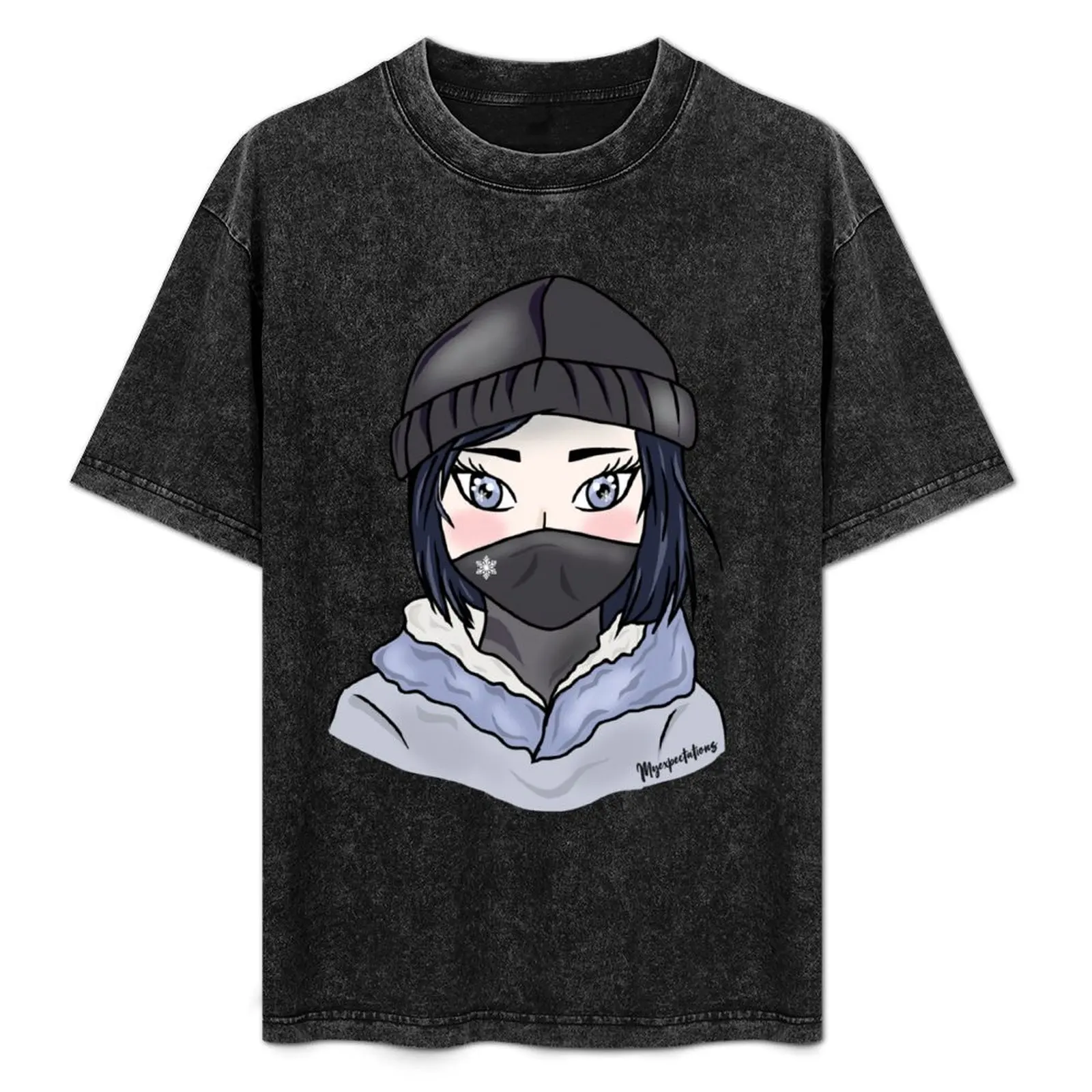 

Frost Cute Fanart. Six Siege. T-Shirt Relaxed Fit Casual Short Sleeve Top