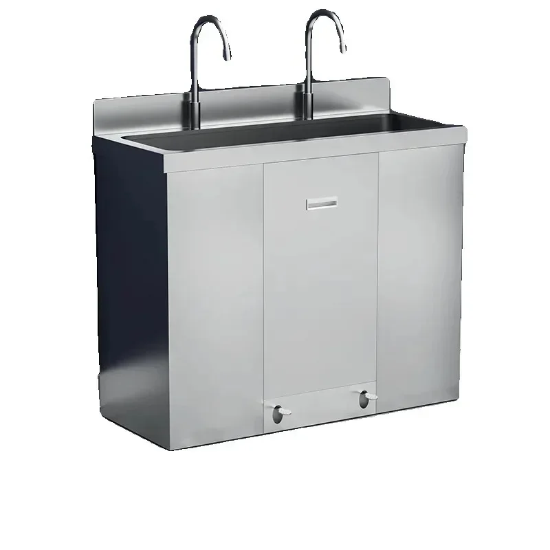 Food factory dust-free workshop operating room pedal sink induction pool