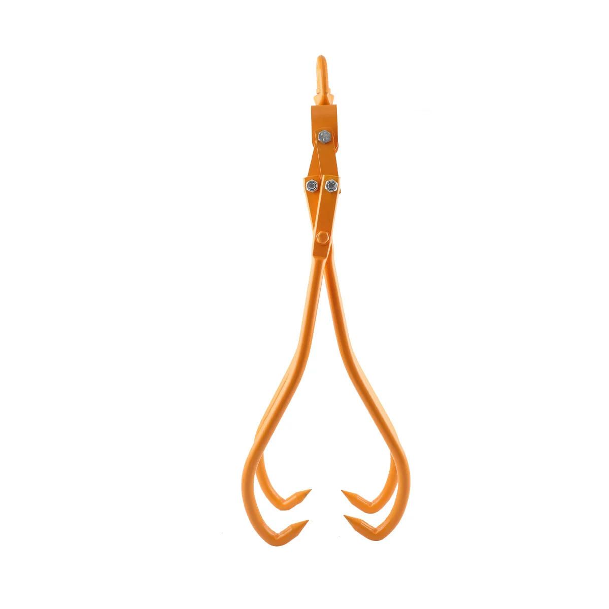 

Heavy-Duty 36-Inch 4-Claw Log Lifting Tongs for Timber and Firewood, Durable Logging Grabber Tool with Secure Grip for Woodworke