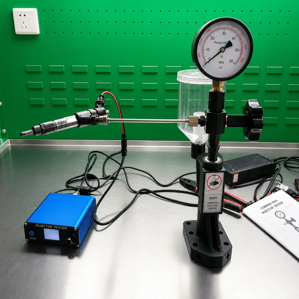 S60H Common Rail Injector Test - Diesel Common Rail Injector Tester Nozzle review and price