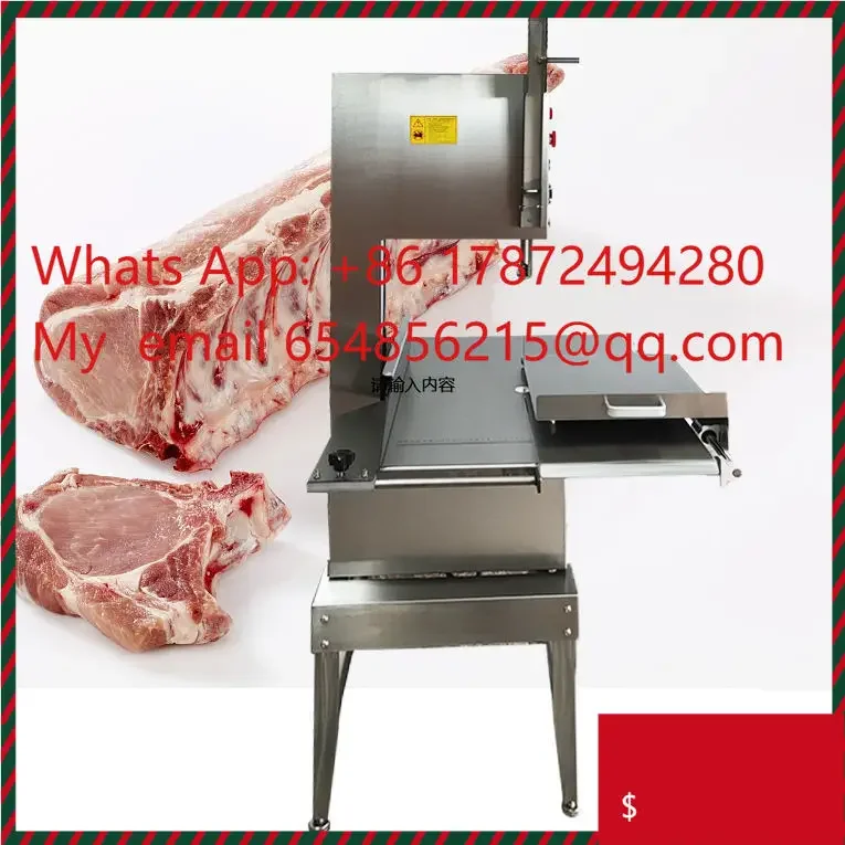 Heavy Duty Industrial Meat Cutter Saw and Dicing Machine Professional Motorized Butcher Equipment
