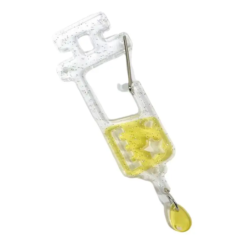 1 Stück Niedlicher Anime-Rucksackanhänger für Mädchen, Ästhetisches Kletterhaken-Zubehör, Krankenschwester-Nadel-Karabiner, Acryl-Taschenanhänger – Detail 9
