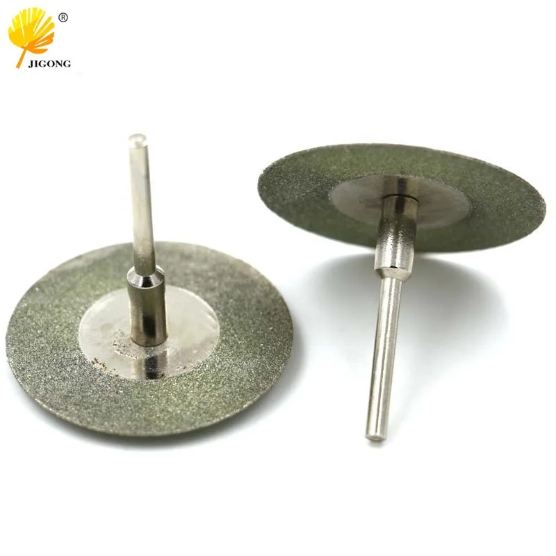 40Mm diamond cutting piece 10pcs emery tooth grinding piece, small jade slice, electric grinding hanging grinding electric drill