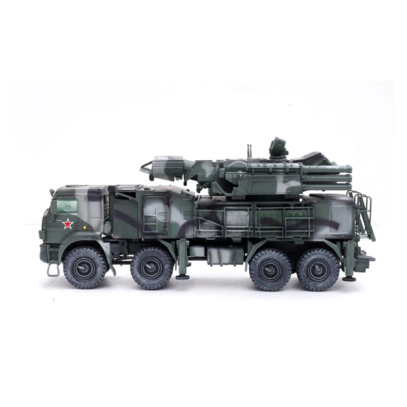 1/72 Scale PANTSIR-S1 Armored Vehicle Simulation Plastic Tank Model Static Display Collectible Souvenir Decoration Toy Gift