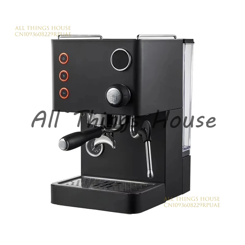 

Small semi-automatic coffee machine, household boiler-style coffee machine, suitable for office and personal use