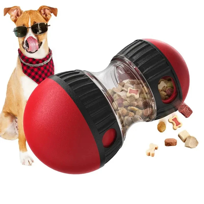 

Dog Ball Toy Interactive Leaking Food Toy Treat Mental Protect Stomach Stimulation Feeding Dog Bowl Dog Chew Toy Pet Supplies