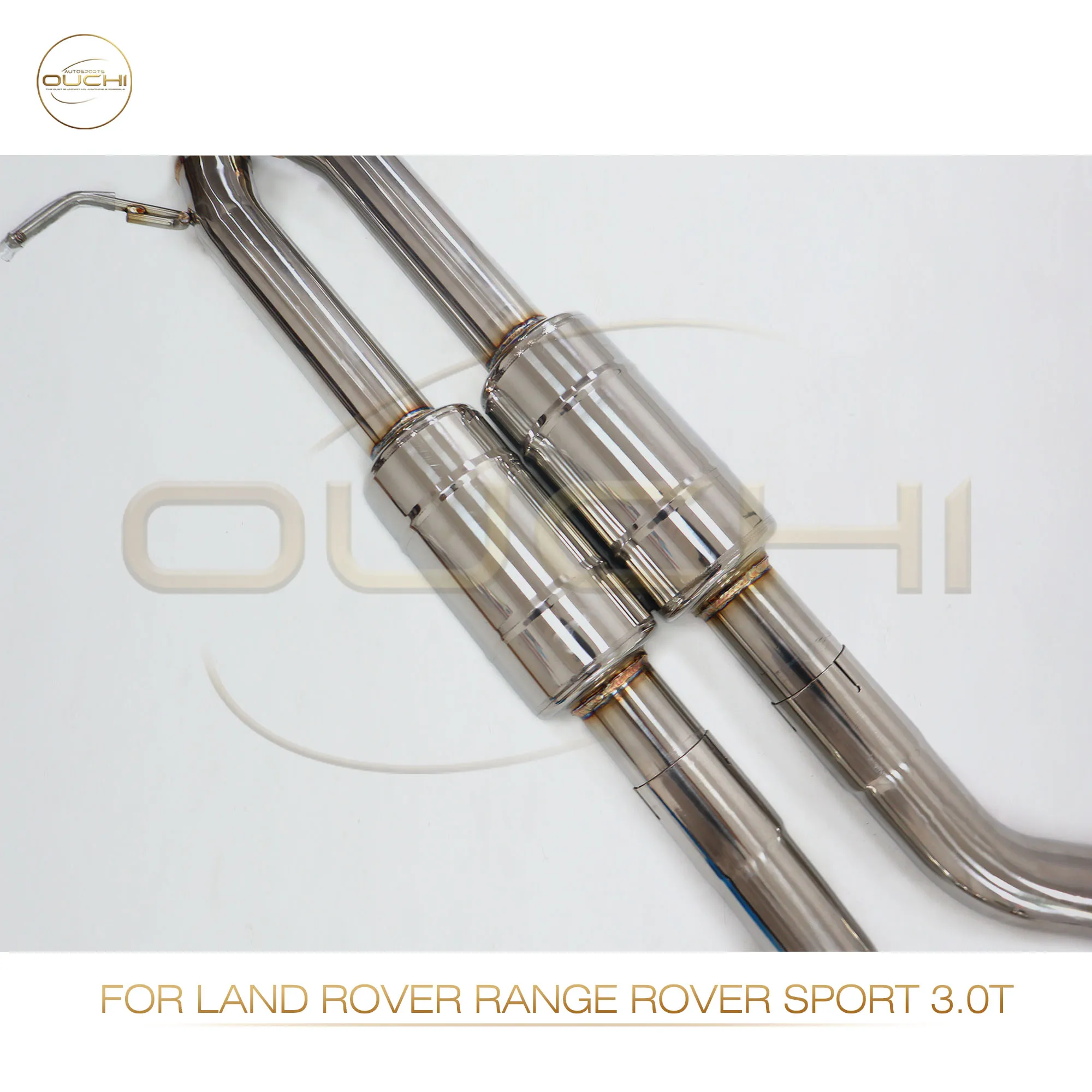 

OUCHI Factory direct sales Stainless Steel Performance Catback for Land Rover Range Rover Sport 3.0T Muffler With Valve