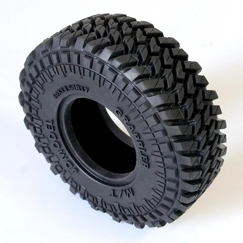 JDM-123 RC Crawler Tires M/T Climbing Simulation Off Road Vehicles 2.2 Tire For Tamiya Lesu Actros RC Model Accessories Parts