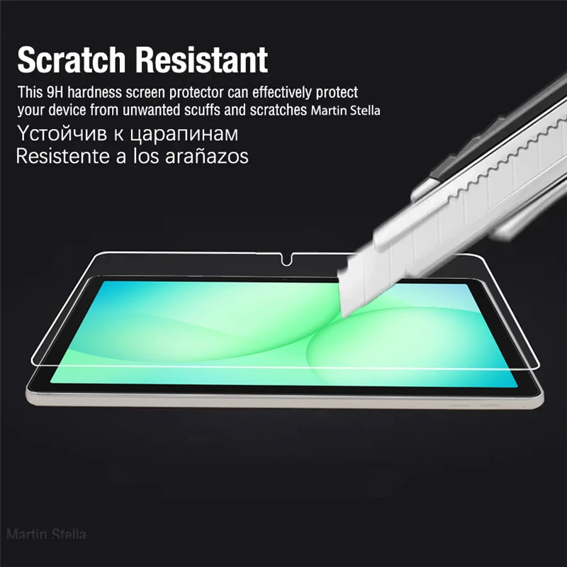 لهاتف سامسونج جالاكسي تاب A11 بلس A11 + واقي شاشة من الزجاج المقسى على جالاكسي تاب A11 8.7 بوصة 2025 9H ملحقات الفيلم