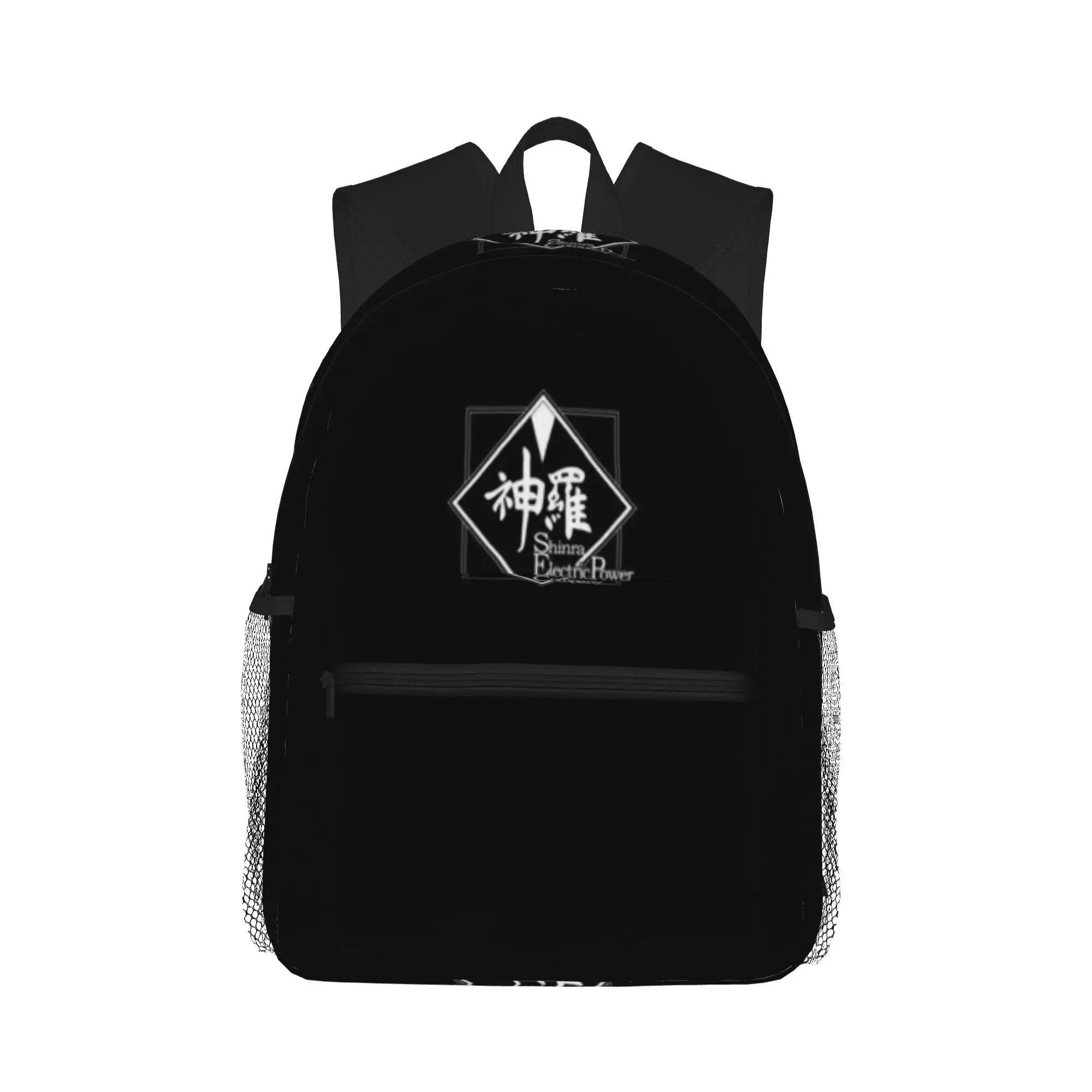 Final Fantasy  VII Remake - Shinra Electric Power Company (Logo)  White   Casual Backpack for Students and Adults Man backpack