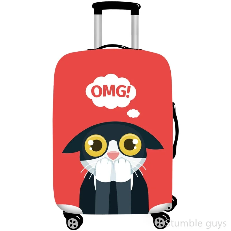 

Protective Elastic Suitcase Sleeve Dustproof Durable Anti-Scratch Luggage Cover Must-Have For Airline Travel 18-32 Inch