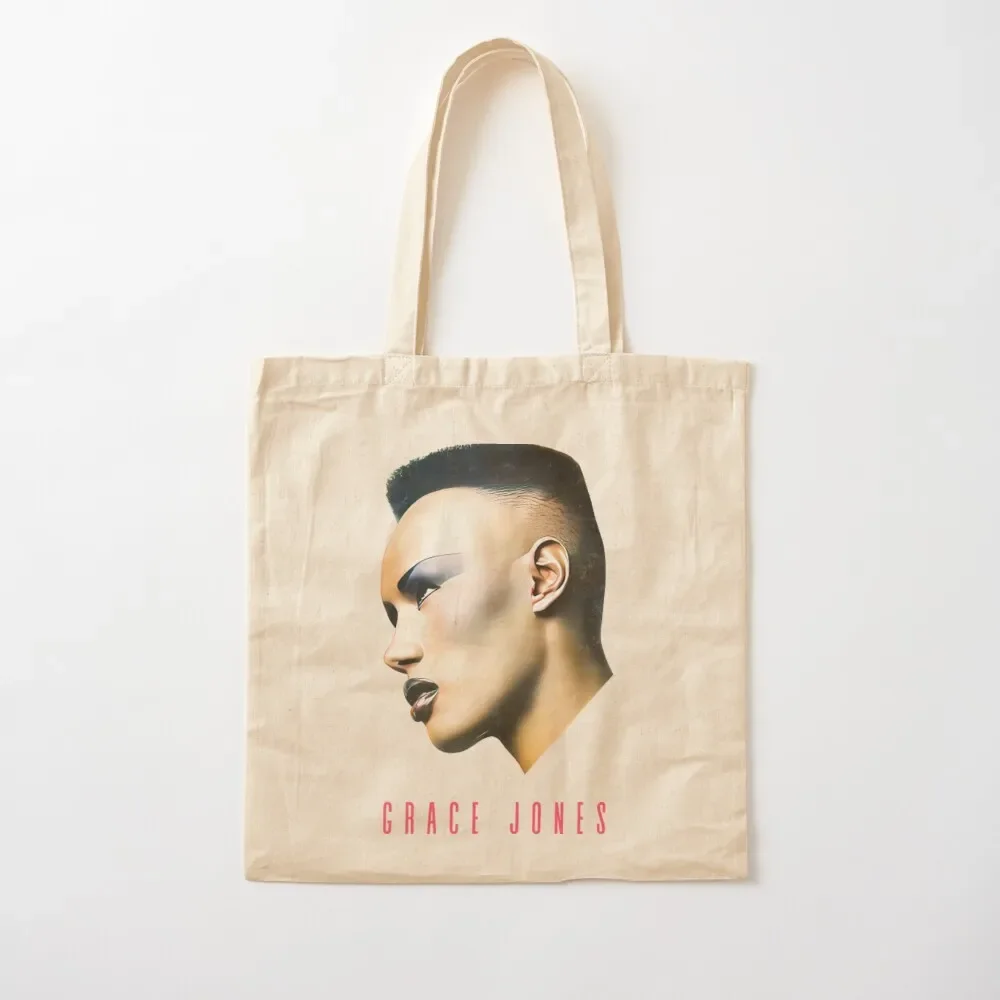 

Grace Jones Tote Bag tote custom Customizable eco folding Lady