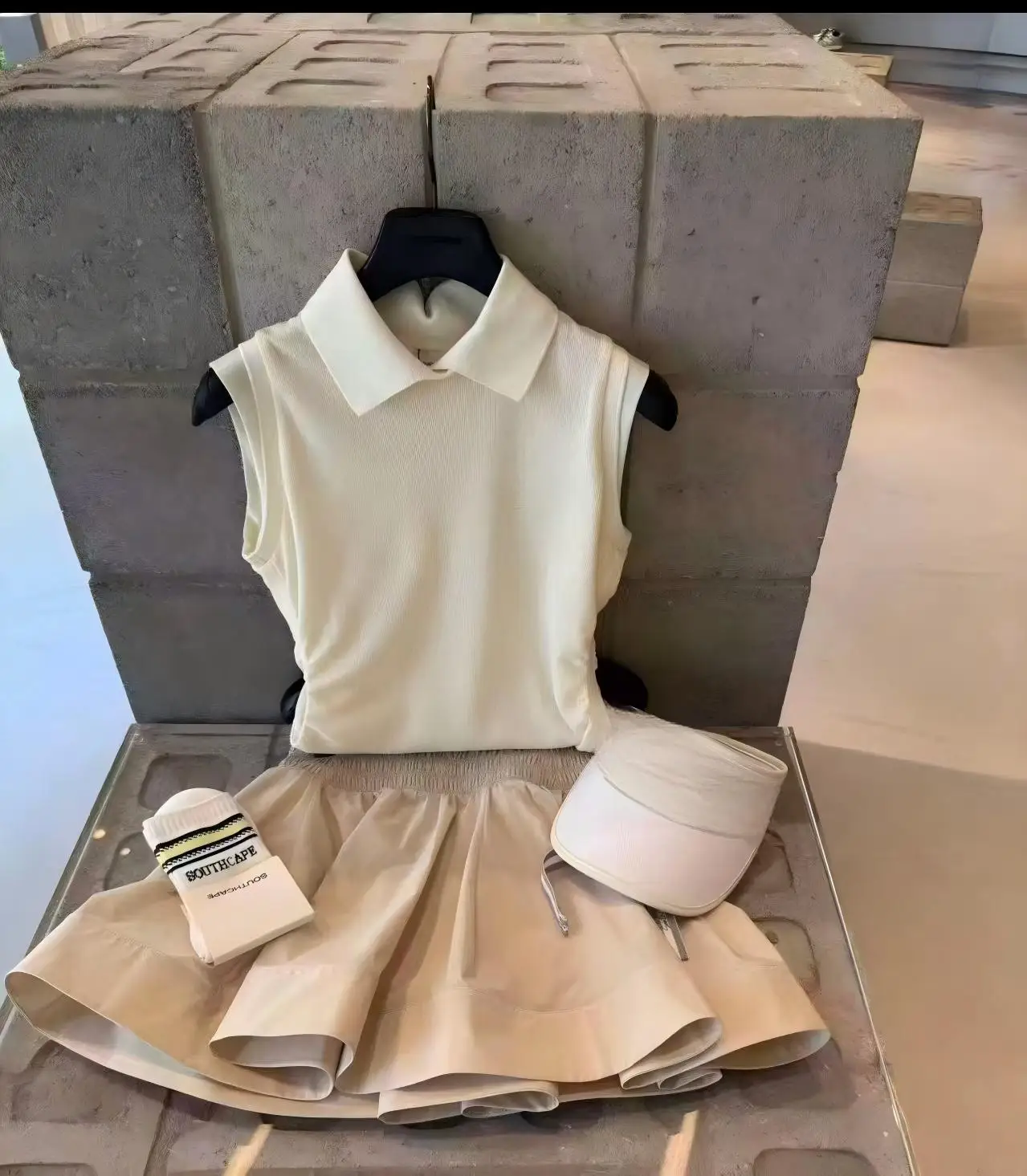 Women's New Summer Golf Wear: Bell-Shaped Flower Bud A-Line Skirt—A Stylish, Flattering, and Versatile Short Skirt