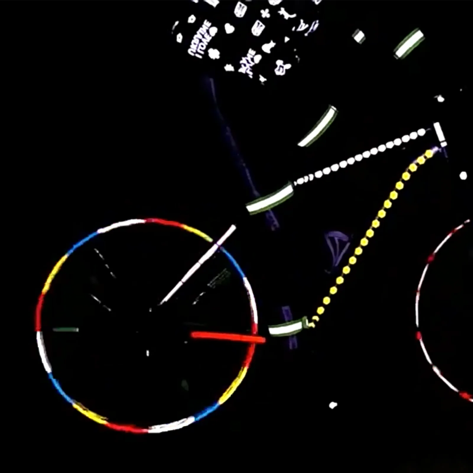 

Cycling Reflective Strip Universal Bicycle Motorcycle Electric Bike Luminous Stickers Outdoor Cycling Modification Sticker