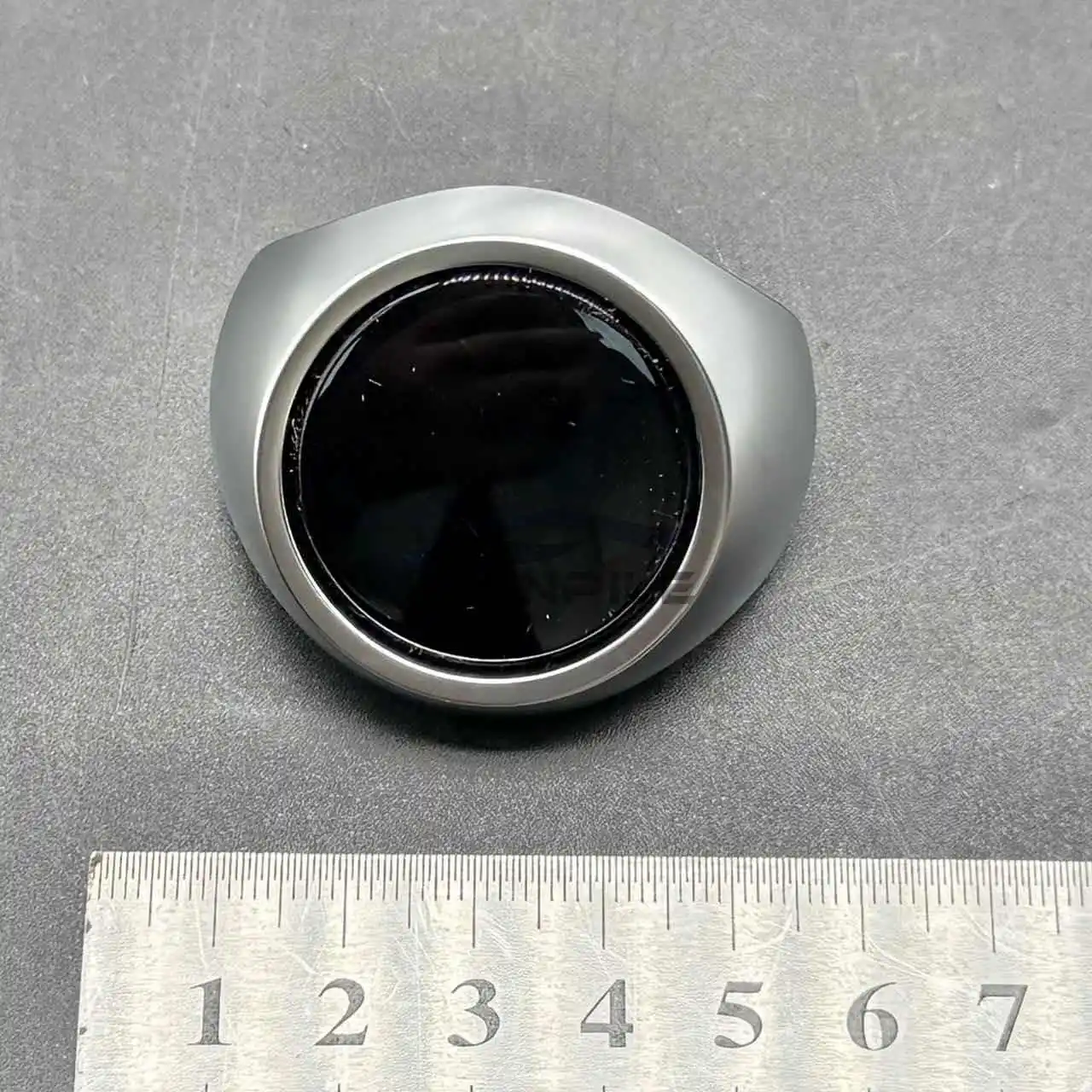 1pc for ChangAn UNIK Front bumper radar decorative ring grille black circle screw cover