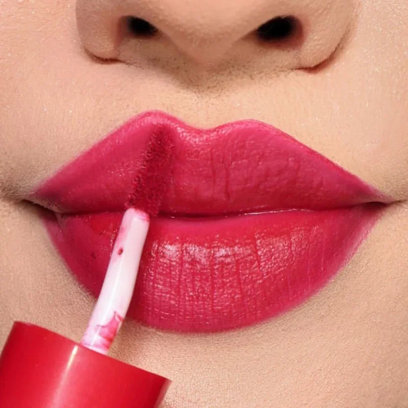 Moisturizing Lip Gloss 5 Colors Jelly Lasting Non Sticky Cup Liquid Lipstick Sexy Cherry Red Pink Lip Tint Korean Lips Makeup