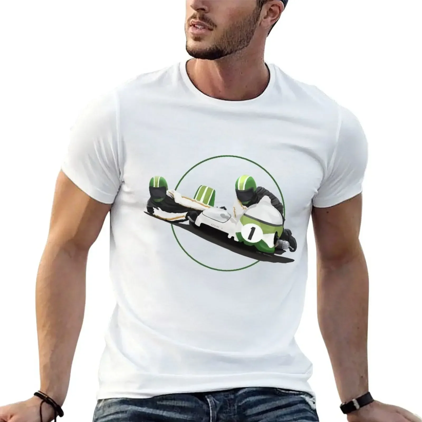 SIDECAR RACER T-Shirt blacks sweat mens fashion