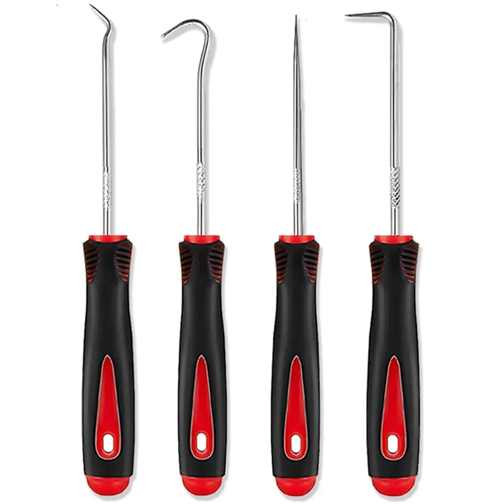 سيارة السيارات مركبة النفط ختم المفكات مجموعة O-حلقة ختم طوقا مجتذب مزيل اختيار السنانير أدوات ختم أدوات إصلاح 16 سنتيمتر 4 قطعة #1