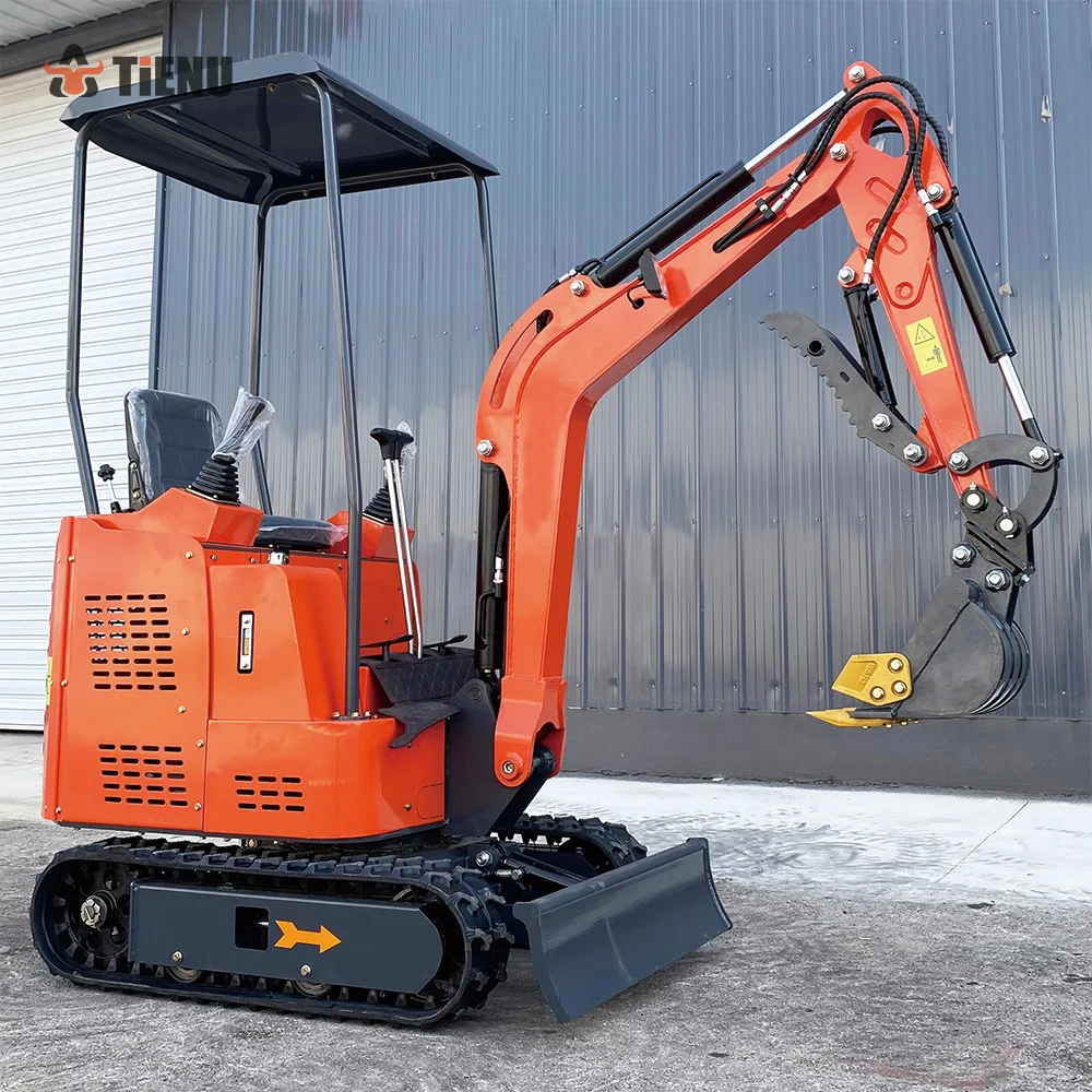

Small Mini Wheeled 1.2 1.5Ton Fully Hydraulic Excavator with Koop/Kubota Engine Motor Efficiency Digging Machine