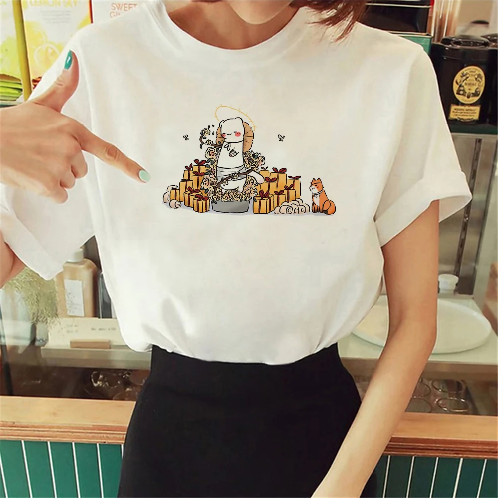 Tgcf tshirt women comic top female streetwear comic clothing