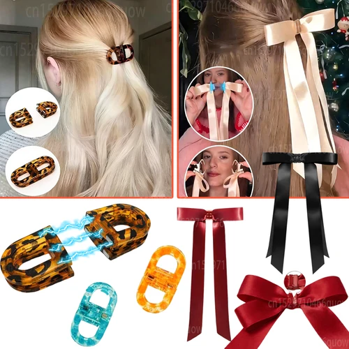 Imagen 1 del producto Pinzas Magnéticas Prácticas para el Cabello, con Fuerte Sujeción, para Salón de Belleza, Accesorios para el Cabello de Mujer, Horquillas, Pinzas para Cola de Caballo, Adornos para el Cabello