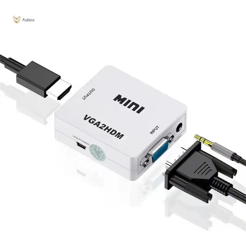 Easy To Expand To Vga High Bandwidth Capability Patch Cord No Need To Install Drivers Low Power Consumption Audio Line Portable