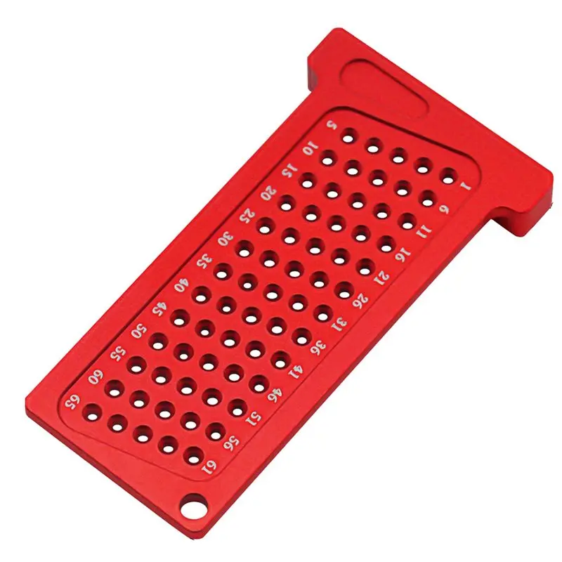 ABVJ-Woodworking Scribe Metric T-Ruler Aluminum Pocket Marking Gauge Scribing Ruler Measuring Tool Measuring Tool