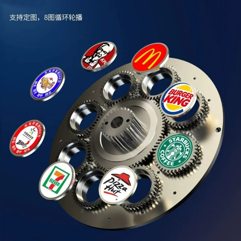 Customized Advertising Projection Light Text Pattern Outdoor Waterproof Sign LED Spotlight Custom Door Ground Projecti