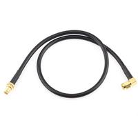 50/100cm SMA Female To Male Radio Coaxial Extend Cable Antenna For Baofeng UV-5R UV-82 UV-9R Plus Walkie Talkie Extension Cord