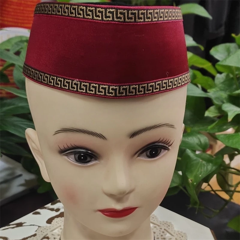 

Muslim Caps For Men Clothing Products Turkey Prayer Malaysian Boat Hat Kippa Islamic Kufi Red Party Topi