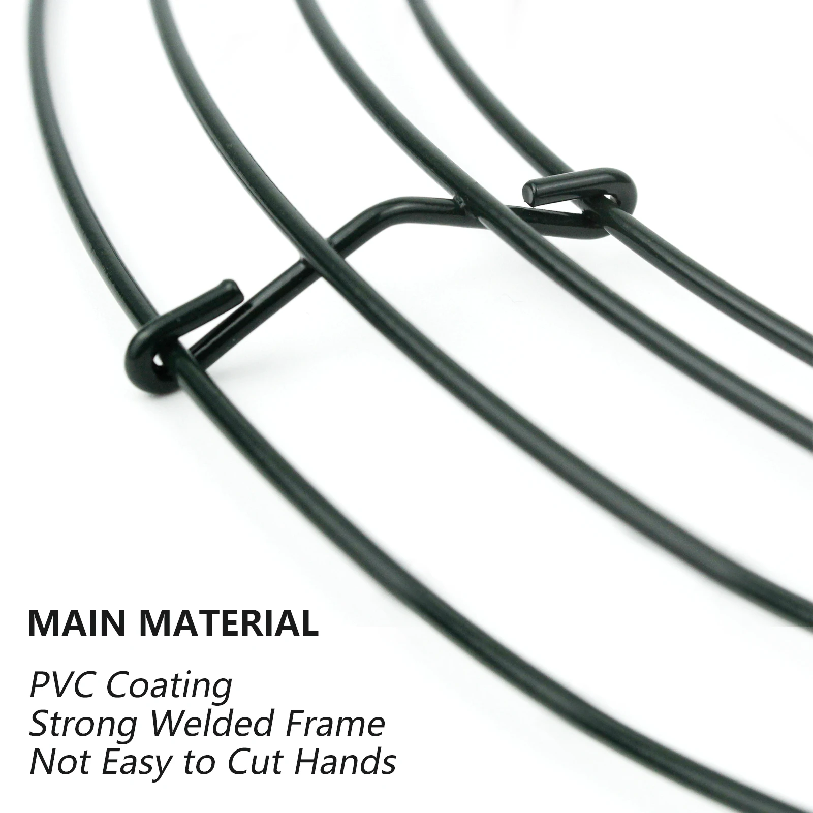 25cm Wire  Metal Wreath Frame for Holloween Christma New Year front door Decors Crafts DIY，2 Pack, 5 Pack different size choice