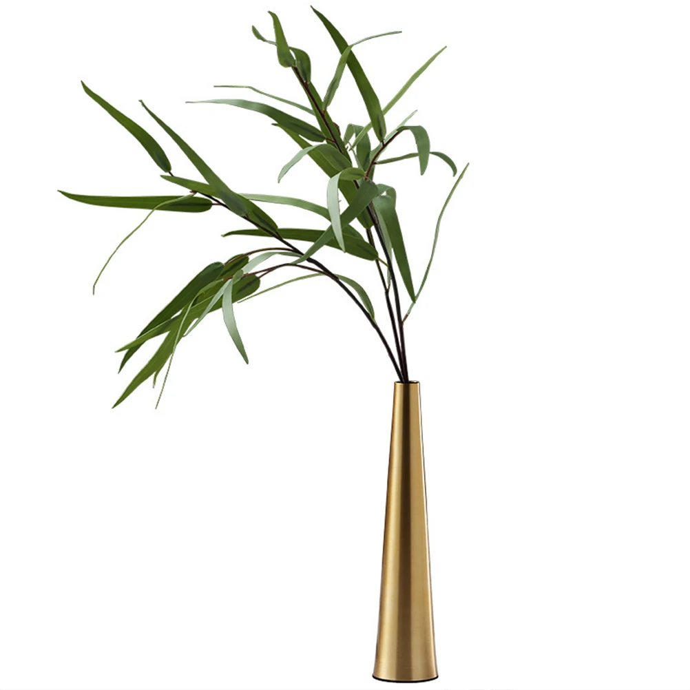 Aluminium Vase Elegante Desktop-Dekoration Hochzeit Tischdekoration Mode Foto Requisite Langlebig Schönes Design Zuhause