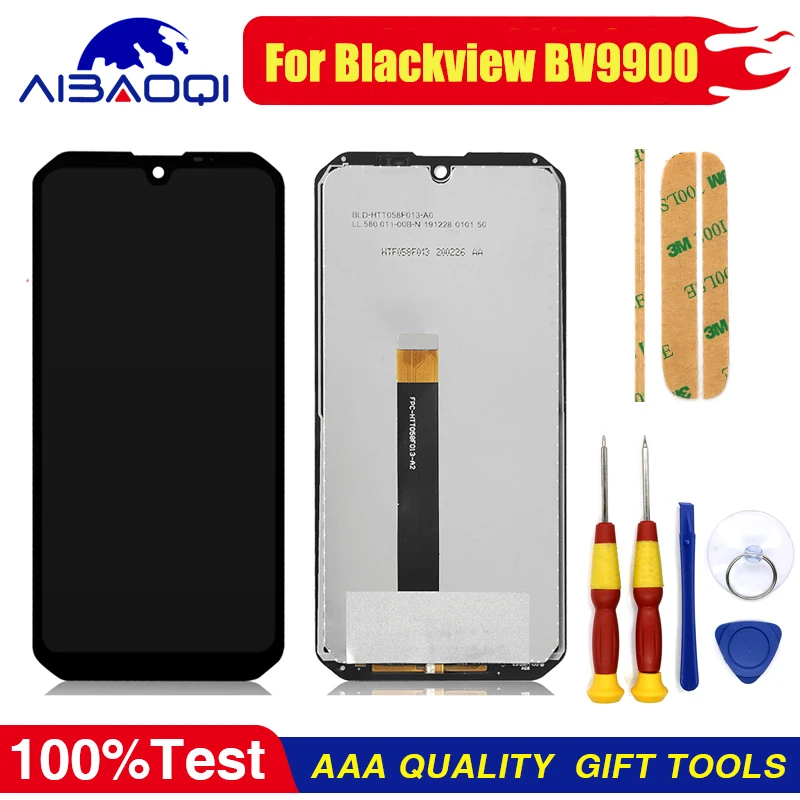 New For Blackview BV9500 BV9500 Pro BV9900 BV9900E BV9900 Pro LCD Display Digitizer Assembly With Frame Replacement Parts