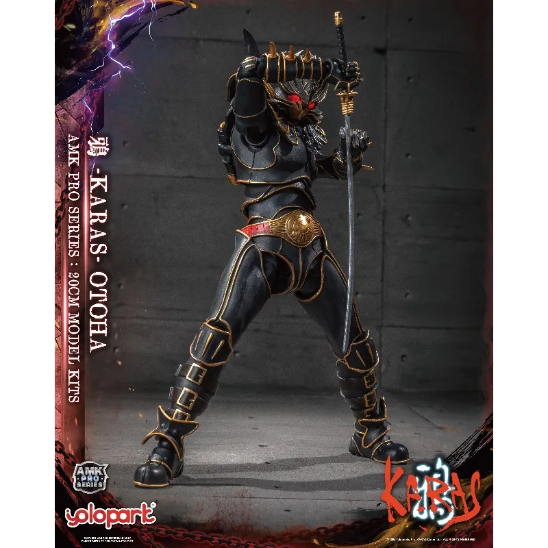 [En stock] Yolopark Original AMK PRO Series Crow KARAS - Yi Yu Crow nueva edición Anime móvil exquisito modelo hecho a mano juguete para regalo