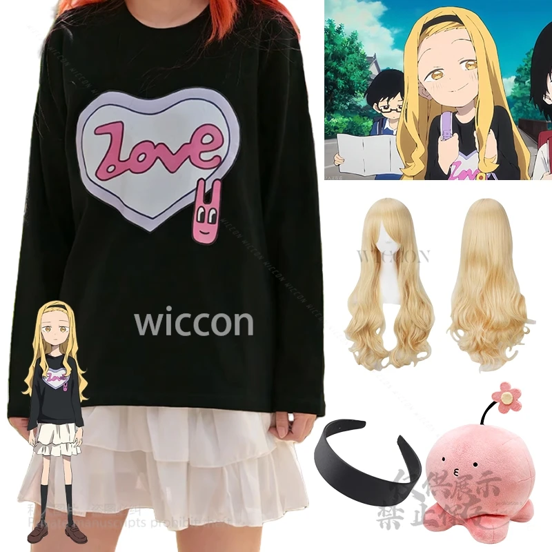 

Аниме Takopii no Genzai Yumeko Morioka Маскировочный парик Косплей Костюм Повседневная одежда Платье Хэллоуин Повязка для волос Кукла Женская вечеринка 3XL