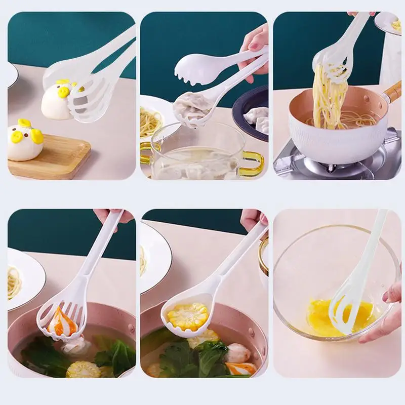 キッチントング調理用再利用可能なハンド泡立て器ポータブルベーキングアクセサリー多機能キッチン用品家庭用レストラン