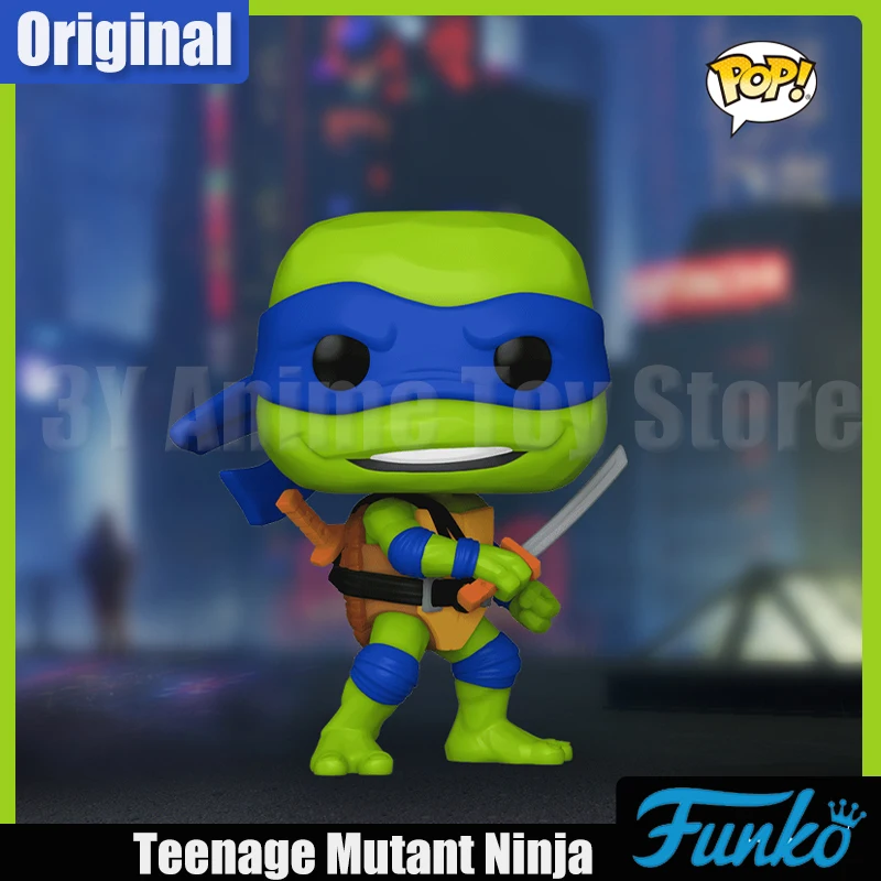 Original Funko Figures Teenage Mutant Ninja Turtles Anime Figure April O'Neil Figurine Pvc Statue Model Collection Ornament Toys