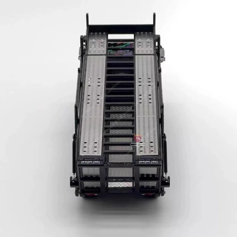 فريد UM1:64 هينو 500 هينو الإضاءة خليج النفط طبقة مزدوجة جسر سبيكة الناقل مقطورة نموذج #6