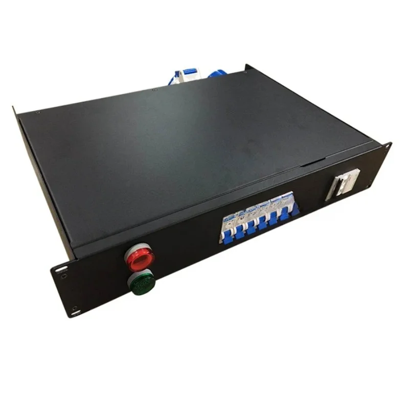 For 2U Rack Mount 32A SIngle Phase Input Small Power Distribution DB Box