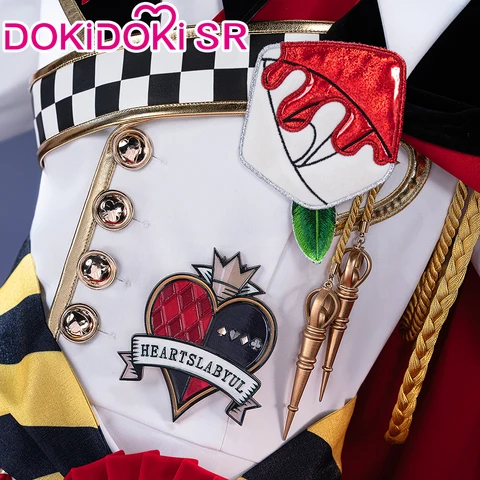 Костюм Риддла Роузхартса DokiDoki-SR красный полиэстер