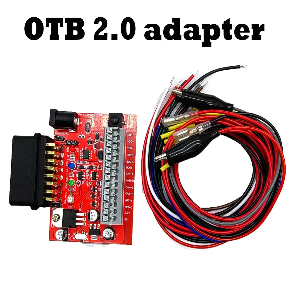 OTB 2.0 OBD2 For Ben-ch Adapter 3-Wire Boot Adapter for ECU Flash Programming
