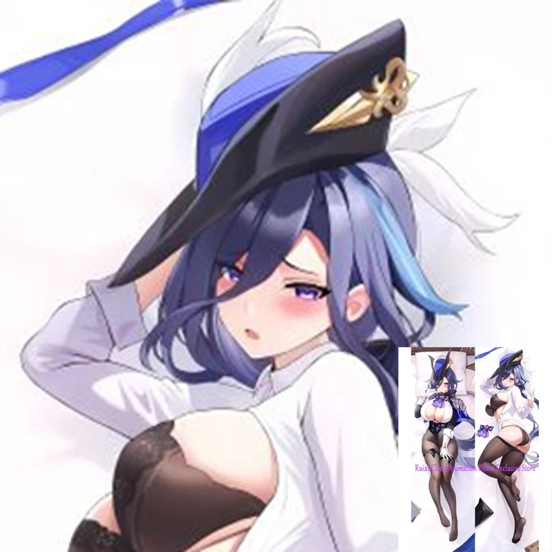 

Dakimakura Anime Clorinde Double-sided Print Life-size Body Game Pillow Cover Bedding Gifts