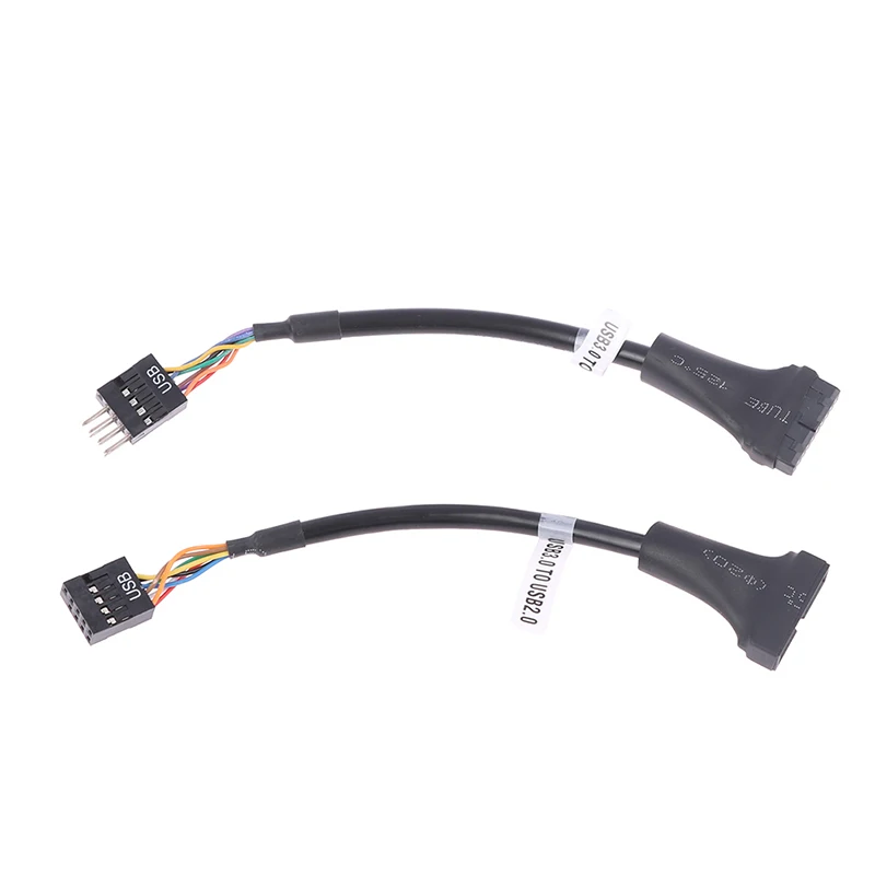 Motherboard Internal USB 2.0 9pin To USB 3.0 20pin Adapter Cable,Mainboard USB 3.0 20 Pin Header To USB 2.0 9 Pin Bridge Cable